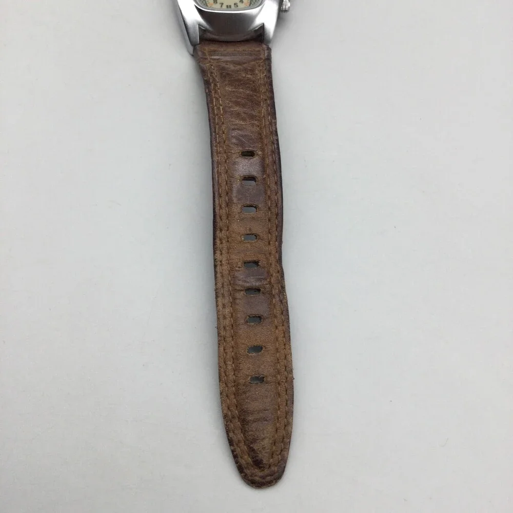 Timex Expedition Dual Time Watch Men 36mm Silver Tone BROKEN PARTS OR REPAIR - Picture 7 of 14